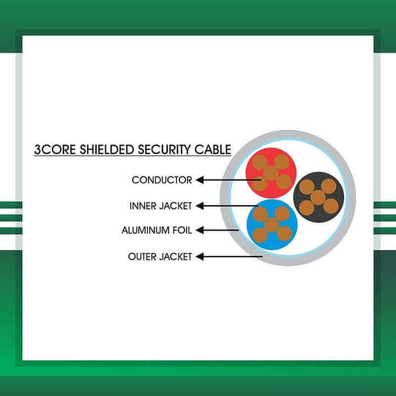 Security Cable Shielded Core Mm M Tmt Global Uae