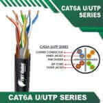 elv cable,tmt global,tmt,fahad cables industry fze,ethernet Cat6a 23awg 4 twisted pair U-UTP Data Cable 305m