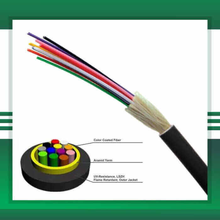 Fiber Optic Cable multi mode 12core fiber optic cable om2