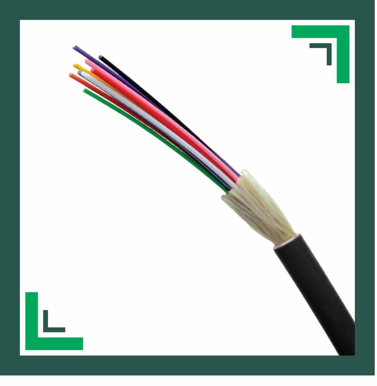 best 6 core fiber optic cable om3 multimode indoor outdoor