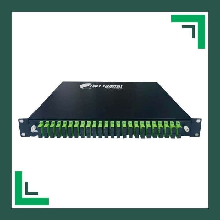 Fiber Patch Panel 24port SC-APC Duplex Adapter Sliding Type