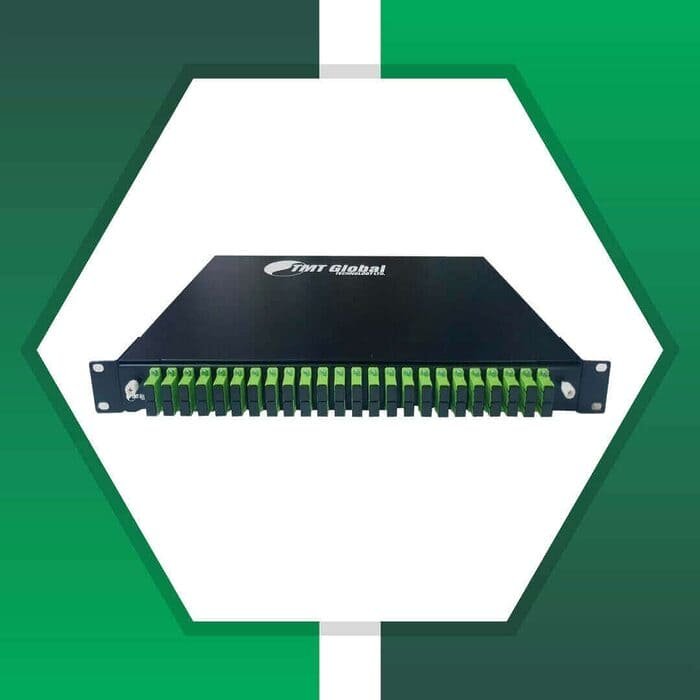 Fiber Patch Panel 24port SC-APC Duplex Adapter Sliding Type