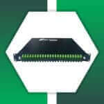 Fiber Patch Panel 24port SC-APC Duplex Adapter Sliding Type