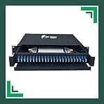 Fiber Patch Panel 48port LC-UPC Duplex Adapter Sliding Type