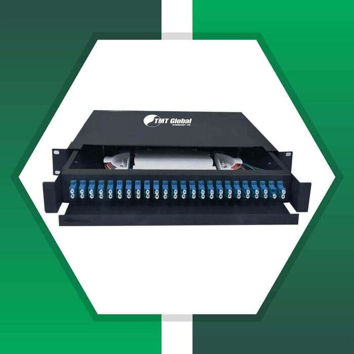 Fiber Patch Panel 48port LC-UPC Duplex Adapter Sliding Type
