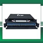 Fiber Patch Panel 48port LC-UPC Duplex Adapter Sliding Type