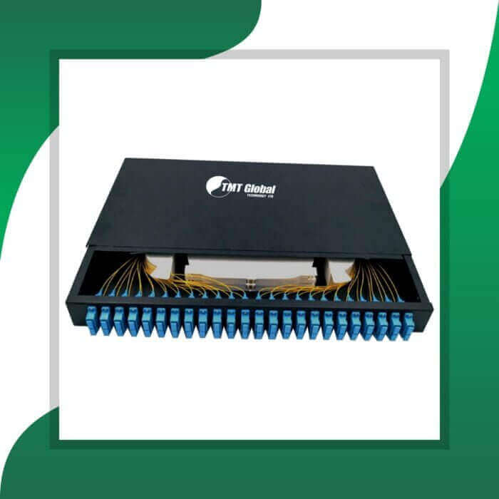Fiber Patch Panel 24port SC-UPC Simplex Adapter Sliding Type
