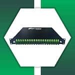 Fiber Patch Panel 48port SC-APC Duplex Adapter Sliding Type