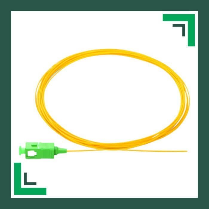 Fiber Pigtail Single Mode SC-APC Connector LSZH