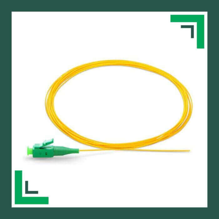 Fiber Pigtail Single Mode LC-APC Connector LSZH 1m