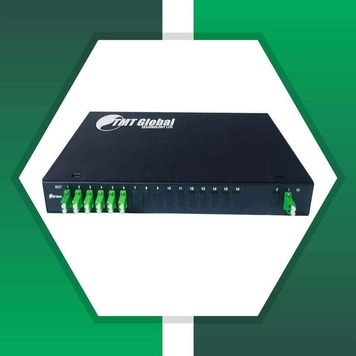Fiber Splitter LC-APC Rack Mounted 2X12