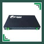 Fiber Optic Splitter LC-APC Rack Mounted 2X4
