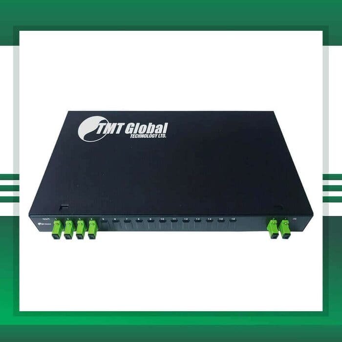 Fiber Splitter SC-APC Rack Mounted 2X4