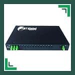 Fiber Optic Splitter LC-APC Rack Mounted 2X6