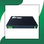 Fiber Optic Splitter LC-APC Rack Mounted 2X6