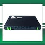 Fiber Optic Splitter LC-APC Rack Mounted 2X6