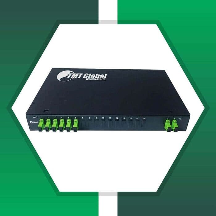 Fiber Splitter SC-APC Rack Mounted 2X6