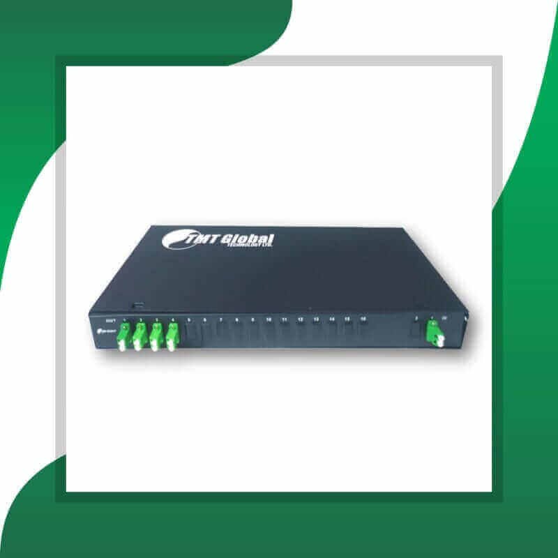 Exploring Fiber Optic Splitters: Innovative Solutions by TMT Global Technology Ltd 3 Fiber Splitter LC-APC Rack Mounted 2X8