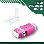 fiber optic adapter sc/upc om4 duplex multimode Optical Connector adapter om4 SC-UPC Multimode Duplex