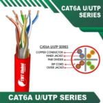 Cat6a 23awg 4 twisted pair U-UTP Data Cable 305mcat7,cat7 cat8,