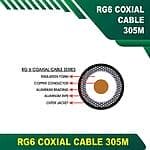 Coaxial Cable RG6 305 Meter