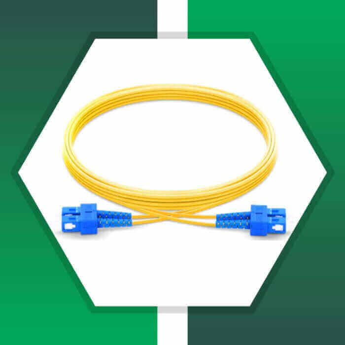 Fiber Optic Patch Cord Single Mode SC-SC-UPC Duplex LSZH