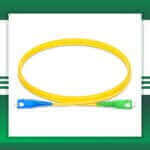 Fiber Optic Patch Cord Single Mode SC-APC-SC-UPC Simplex LSZH