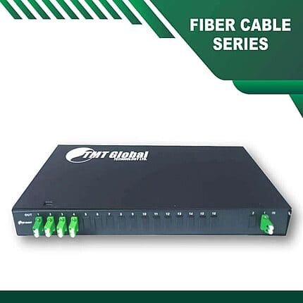 Fiber optic LC APC Splitter 2X8 Rack Mounted Fiber Optic Splitter LC-APC Rack Mounted 2X8