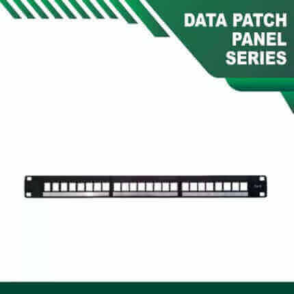 cat6 Patch Panel 19inch 24port Unloaded