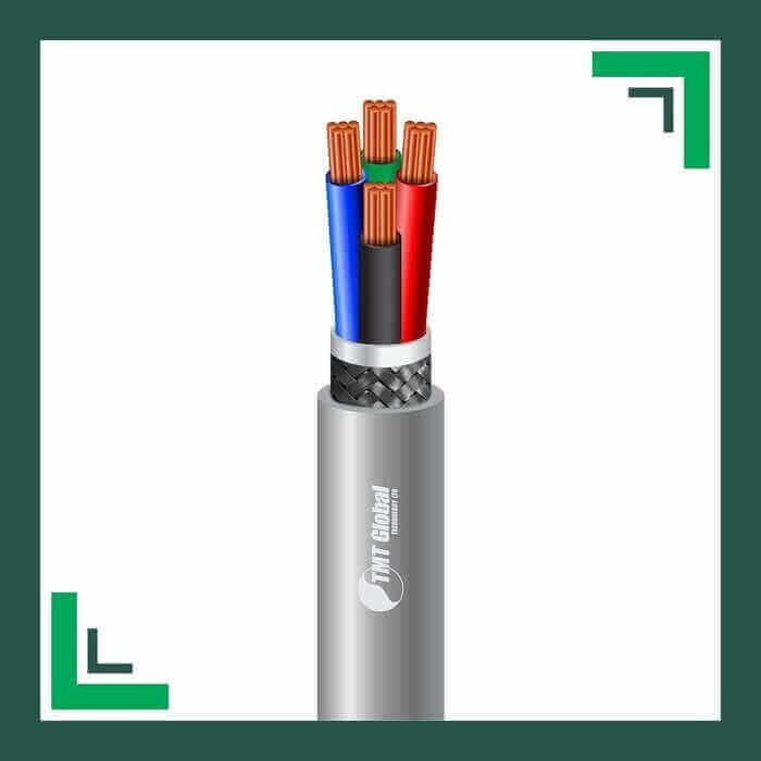 Home Automations cable 4core shielded 1.5mm TMT-0416CPBRG-HAN-2