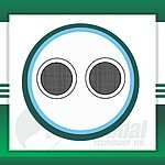 2 core Alarm cable shielded 16 to 24 awg 305m