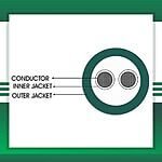 2 core Alarm cable 10 to 24 awg 305m