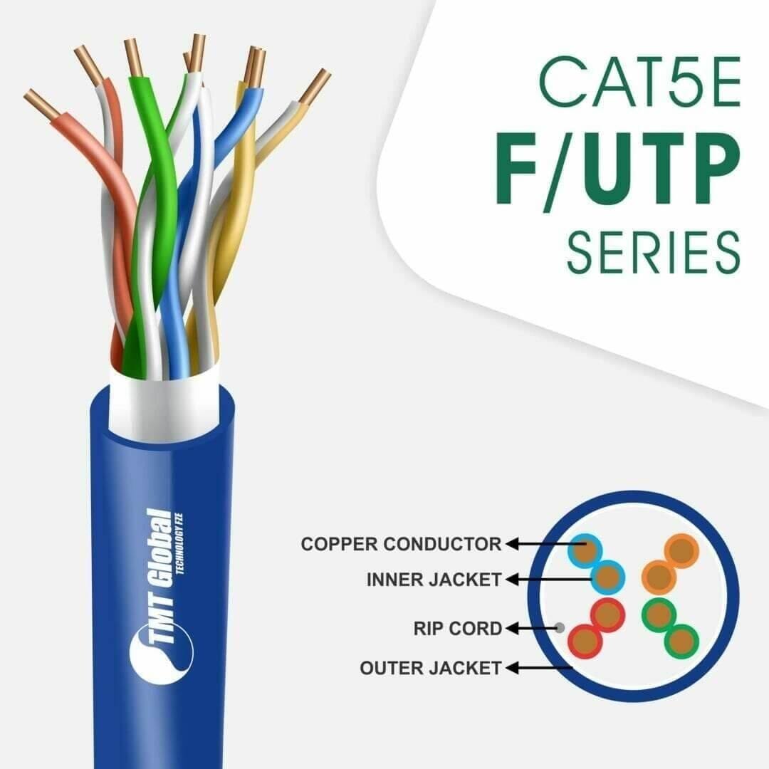 CAT5e F/UTP 24 AWG LSZH Network Cable - 5X245BLX CAT5e F/UTP 24 AWG LSZH Network Cable - 5X245BLX