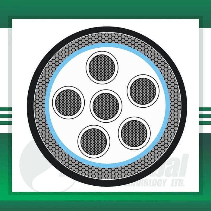 8 core control cable shielded pvc 10 to 24 awg 305m