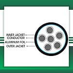 6 core control cable outdoor 10 to 24 awg 305m