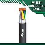 6 core Multi conductor cable PE shielded outdoor 16 to 24 awg 305m