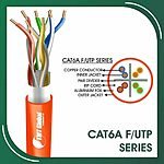 Cat6a f utp cable 6axx5b pvc 23 awg 4 pair 305m