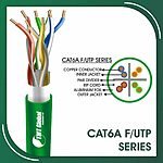 Cat6a f utp 6axx6m pvc Cable 23 awg 4 pair 305m