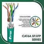 Cat6a sf utp cable 6axx2b LSZH 23 awg 4 pair 305m