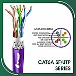 Cat6a sf utp cable 6axx2b LSZH 23 awg 4 pair 305m
