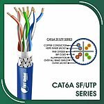 Cat6a sf utp outdoor cable pe 23 awg 4 pair 305m 6axx7b