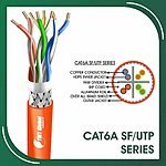 Cat6a sf utp outdoor cable pe 23 awg 4 pair 305m 6axx7b