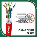 Cat6a sf utp outdoor cable pe 23 awg 4 pair 305m 6axx7b