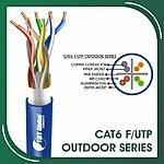 Cat6 f utp 6xxx2B PE Outdoor Cable 23 awg 4 pair 305m