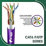 Cat6 f utp 6xxx5B PVC Cable 23 awg 4 pair 305m
