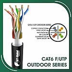 Cat6 f utp 6xxx6m LSZH Cable 23 awg 4 pair 305m