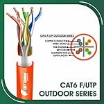 Cat6 f utp 6xxx6m LSZH Cable 23 awg 4 pair 305m