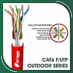 Cat6 f utp 6xxx6m LSZH Cable 23 awg 4 pair 305m
