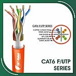Cat6 f utp 6xxx6m PVC Cable 23 awg 4 pair 305m
