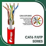 Cat6 f utp 6xxx6m PVC Cable 23 awg 4 pair 305m